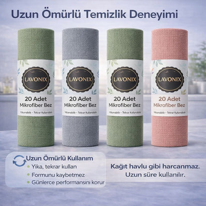 Lavonix™ Mikro Fiber Rulo Havlu
