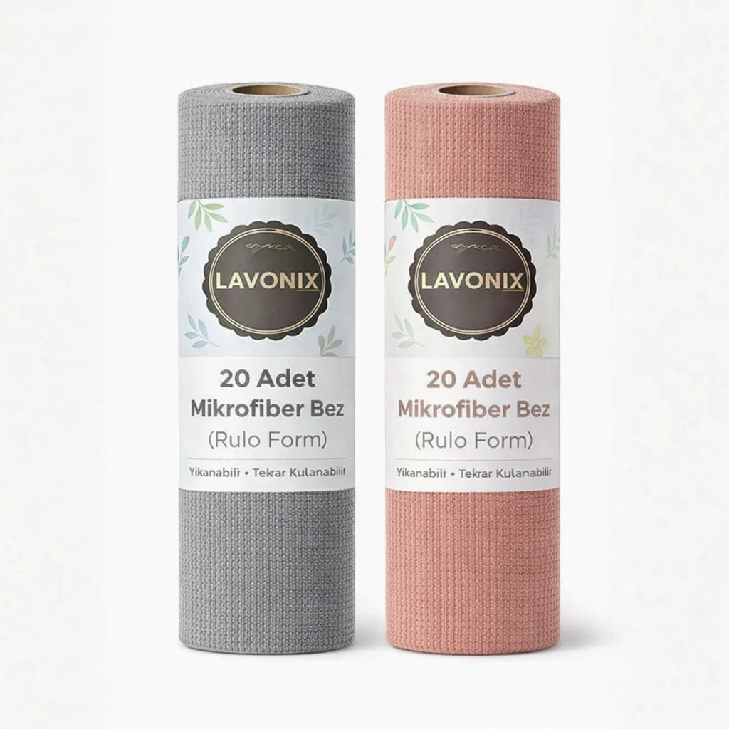 Lavonix™ Mikro Fiber Rulo Havlu