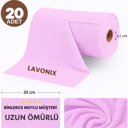 Lavonix™ Mikro Fiber Rulo Havlu